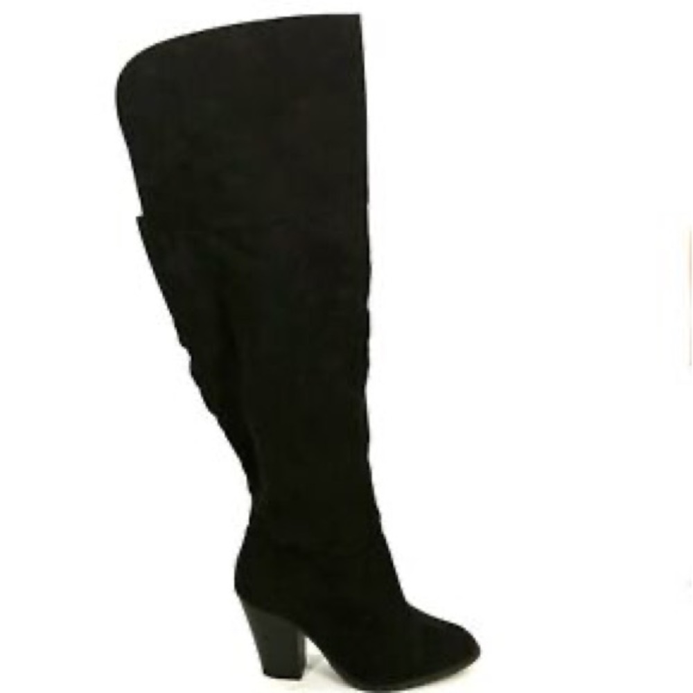 Lane Bryant Over the Knee Heeled Boots Womens 10W
